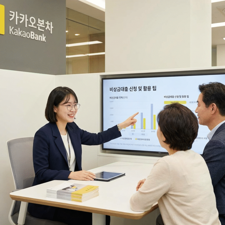 카카오뱅크 비상금대출