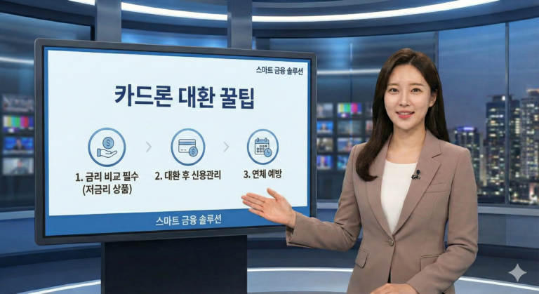 카드론 대환 꿀팁