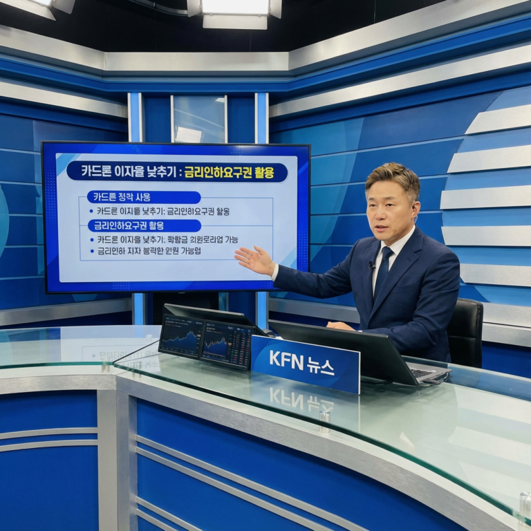 카드론 이자 낮추는 방법